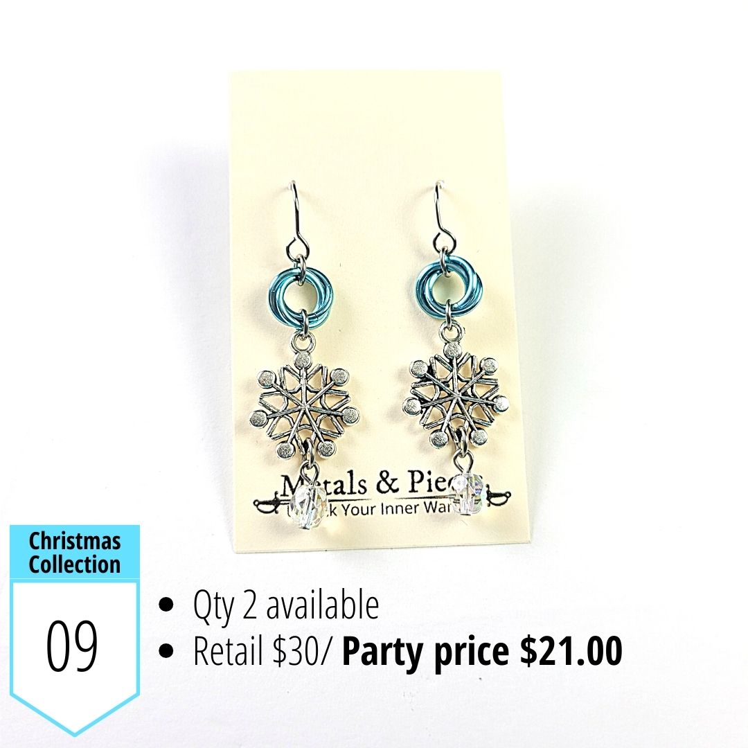 Snowflake Earrings