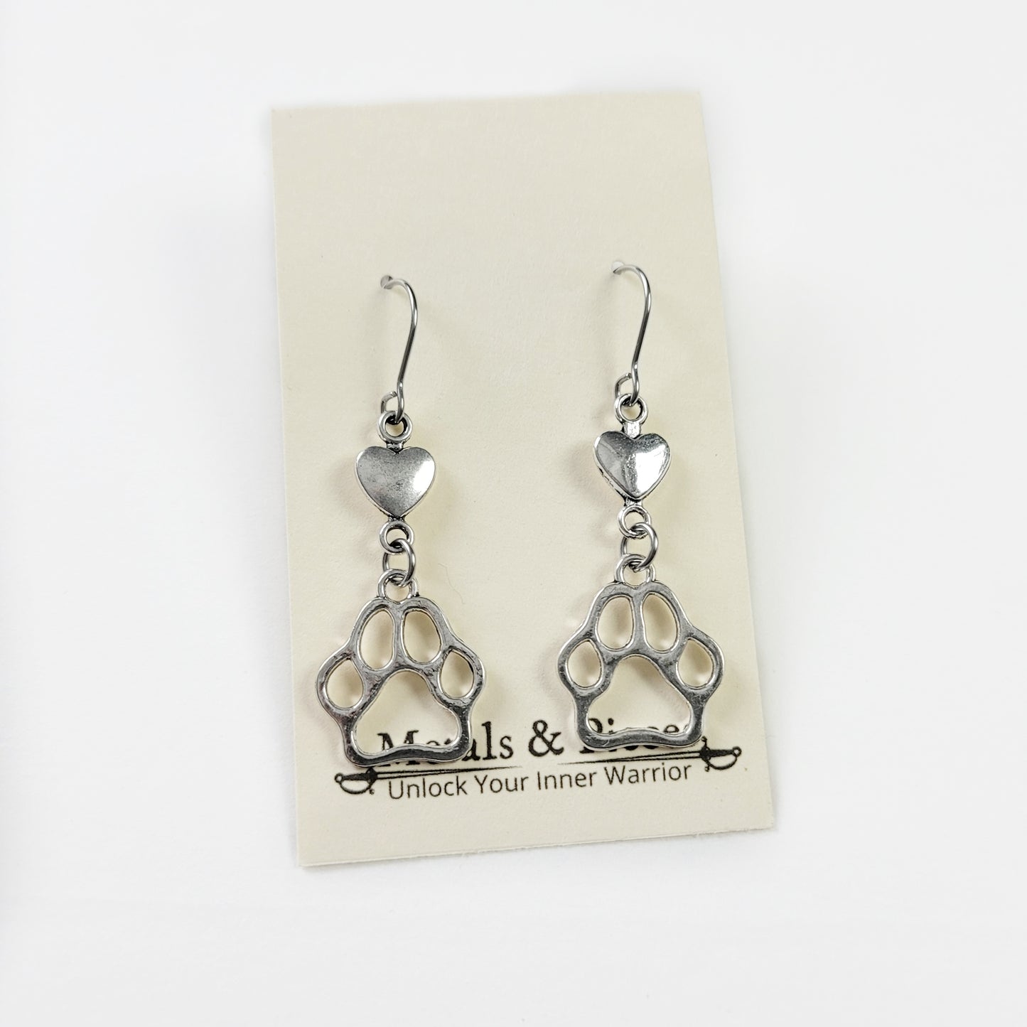 Pawprint Earrings