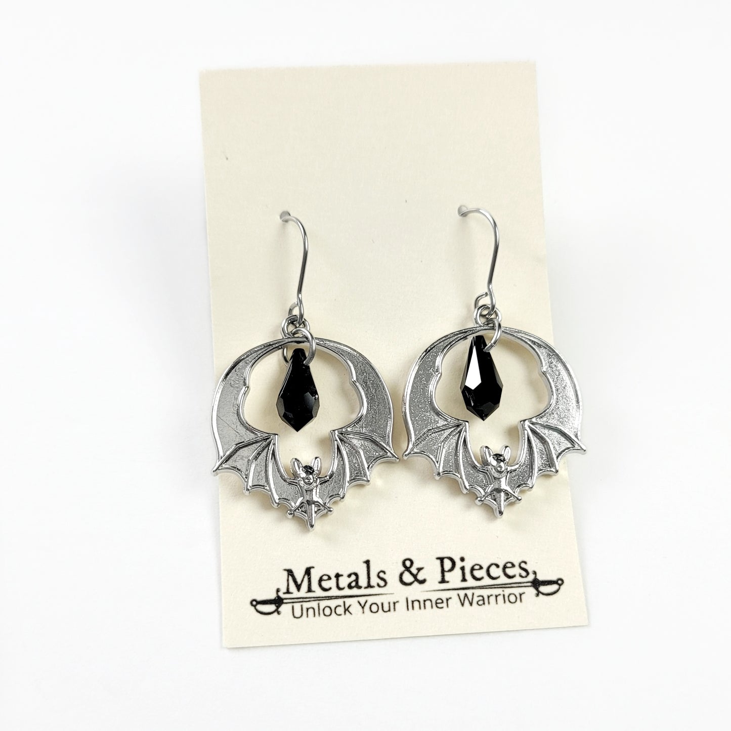 Drama Bat Earrings