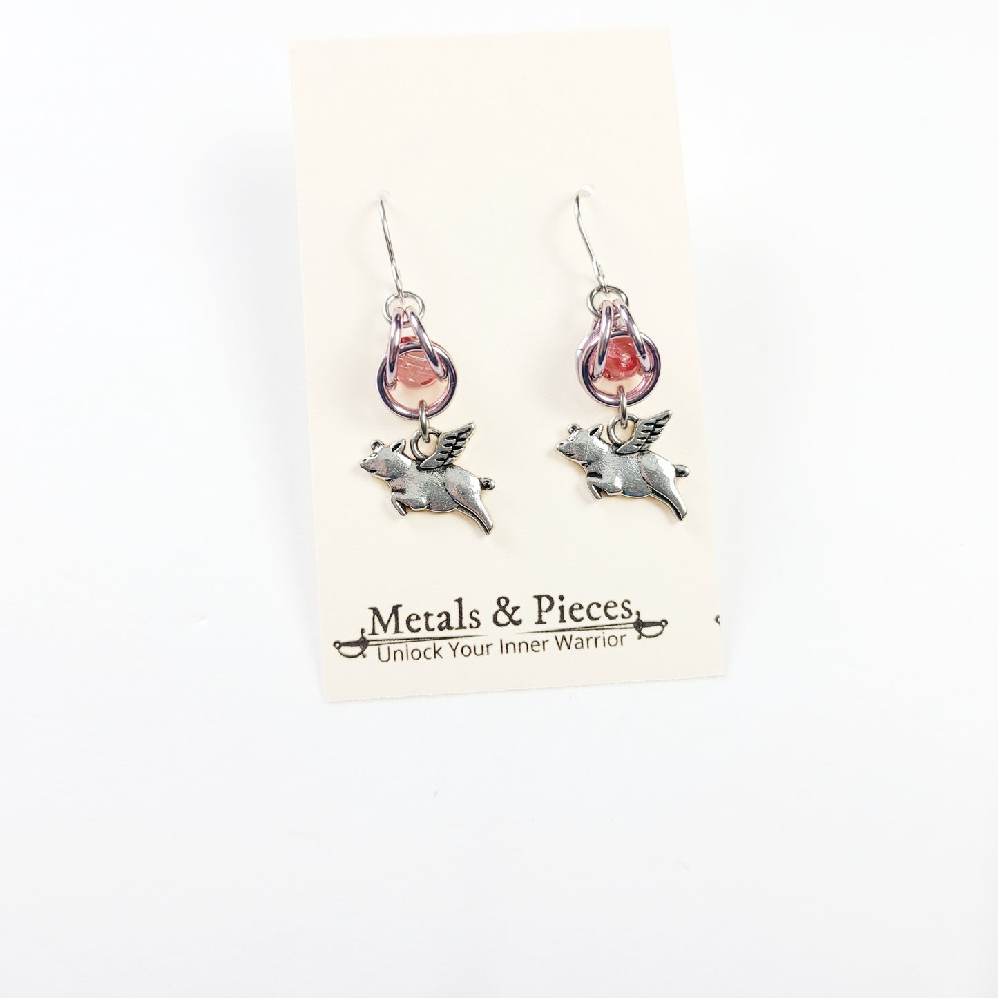 Flying Pig Earrings