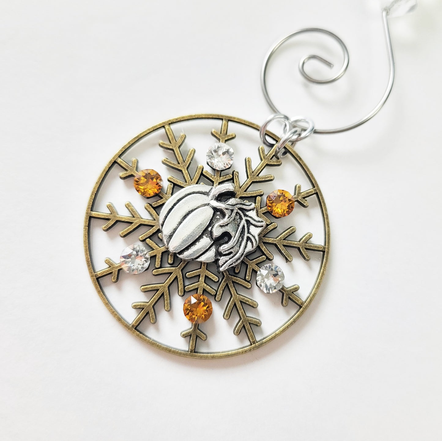 Pumpkin Halloween Ornament