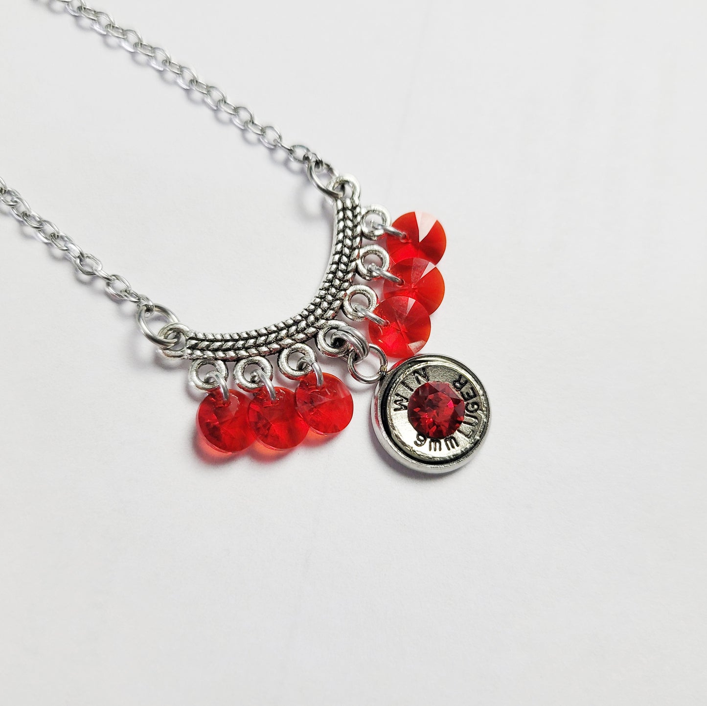 Ruby Shimmer Necklace