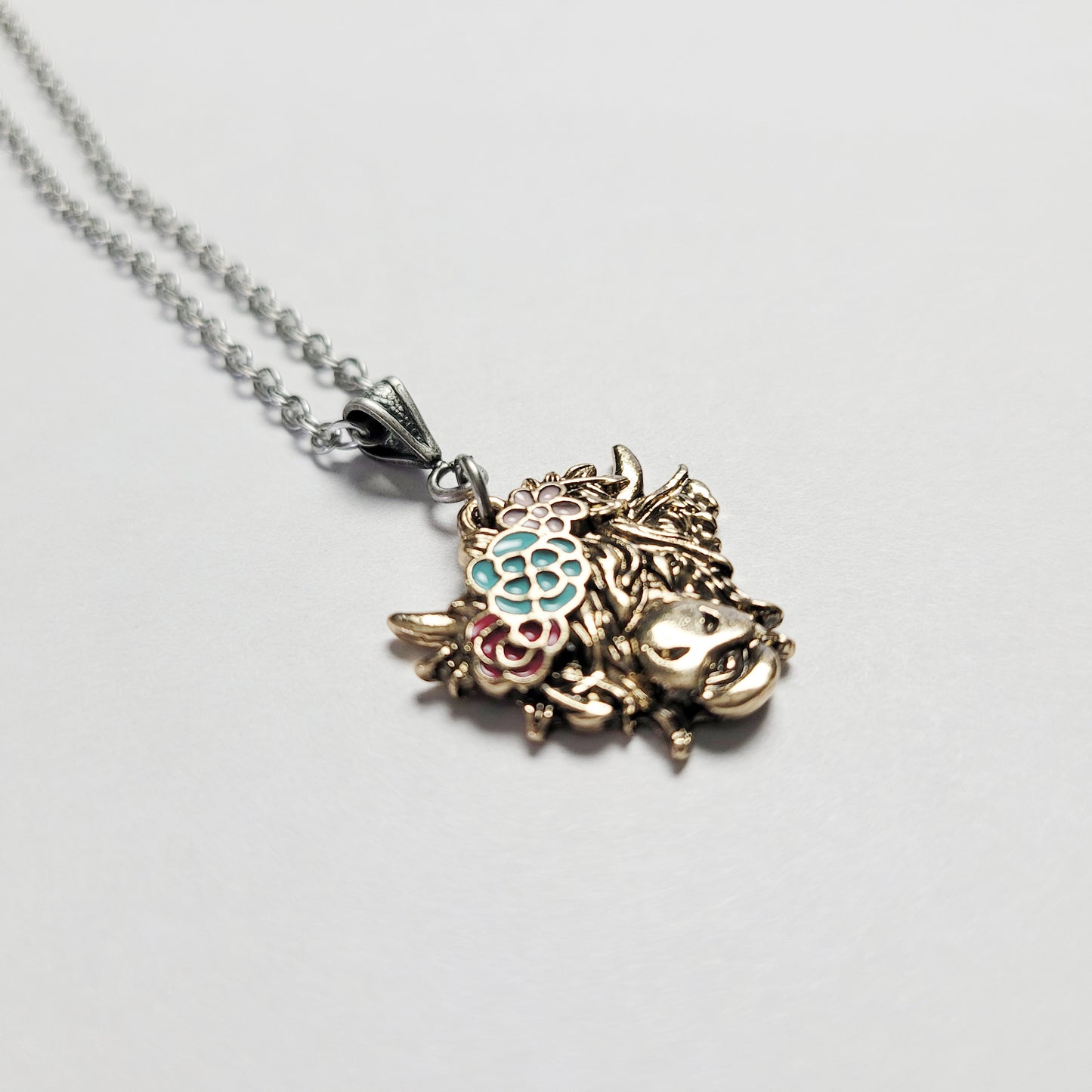 Summer Highland Cow Necklace