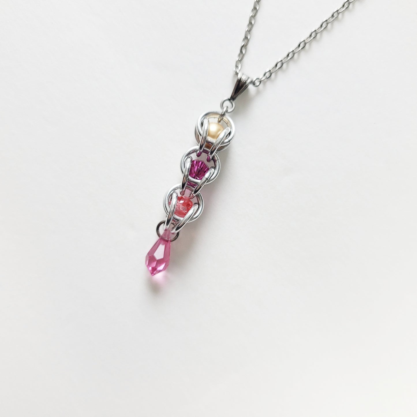 Shades of Pink Necklace
