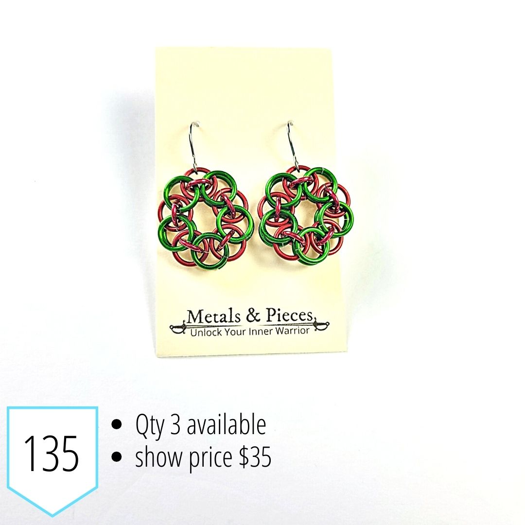 Wreath Earrings