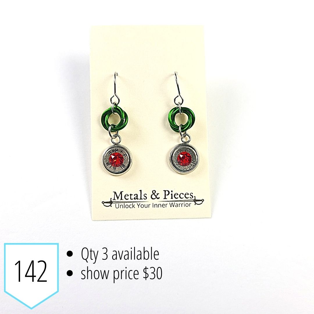 Holly Bullet Earrings