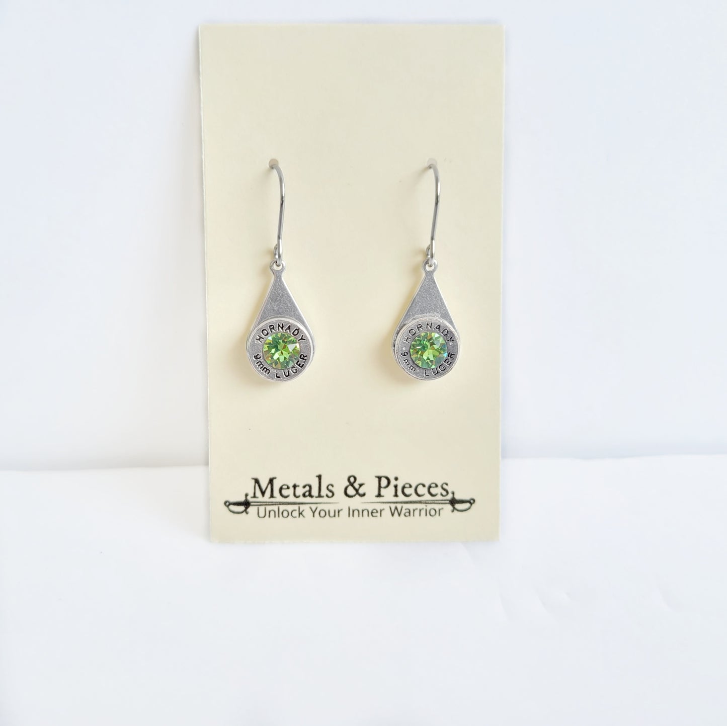 Peridot Dewdrop Earrings