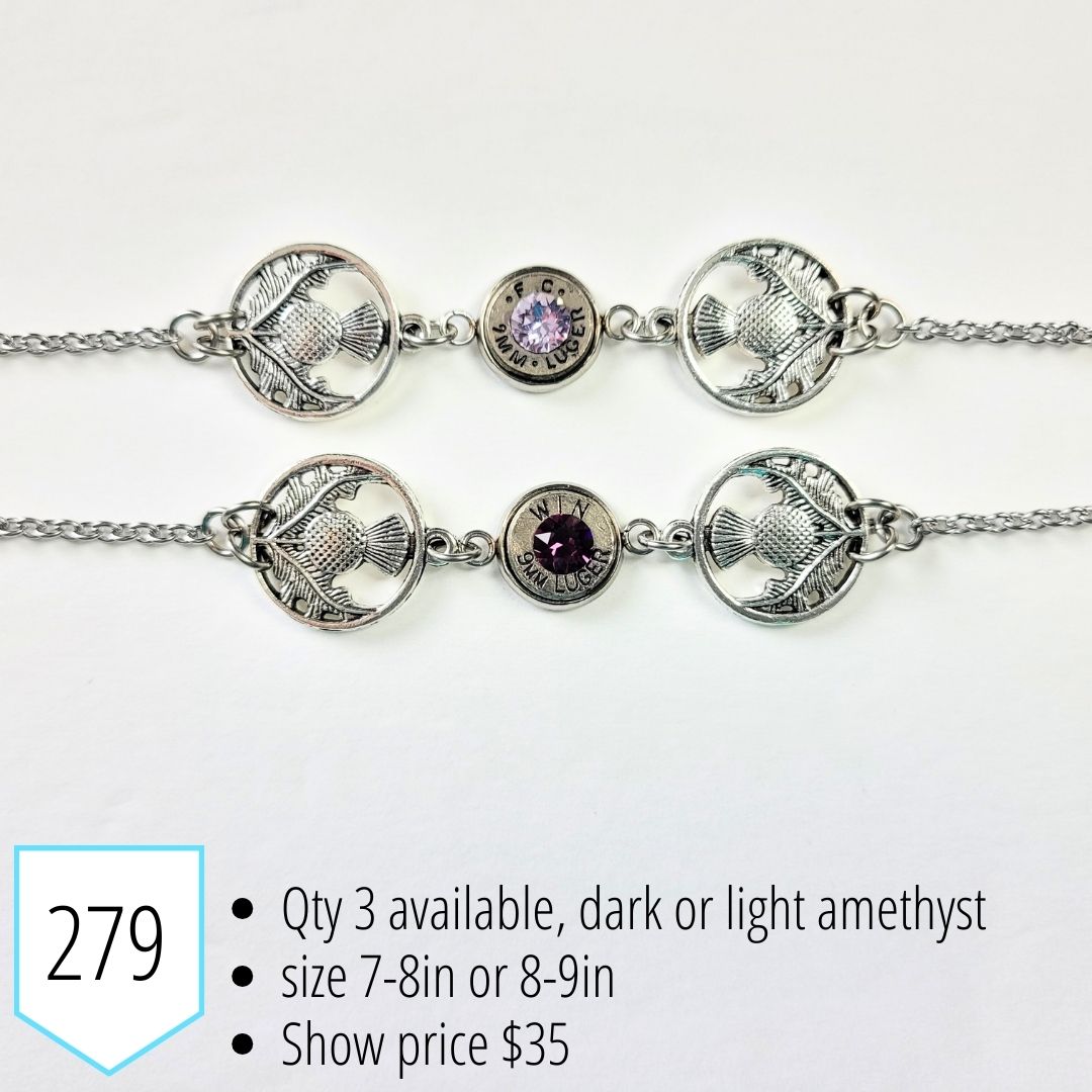 Thistle Bullet Bracelt