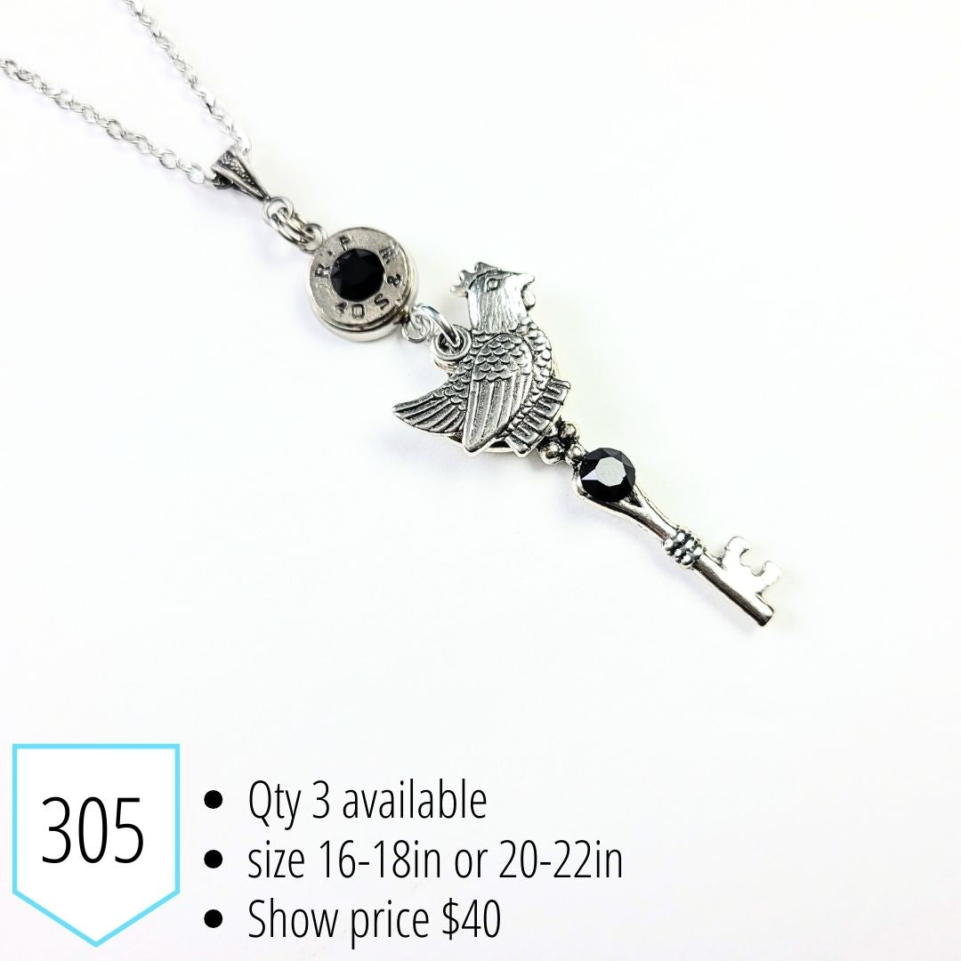 Chicken Key Bullet Necklace