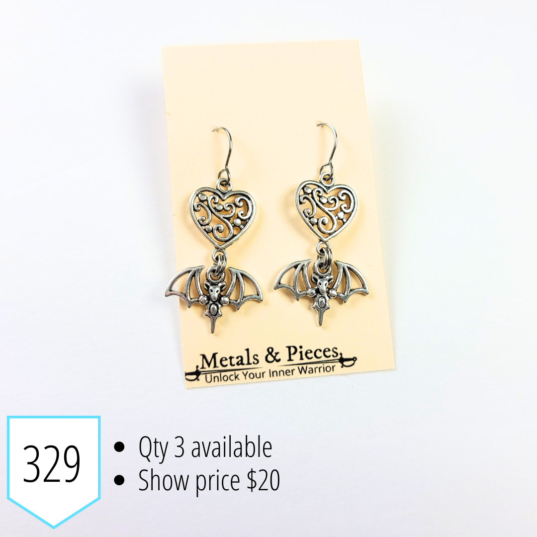 Summer Bat Earrings