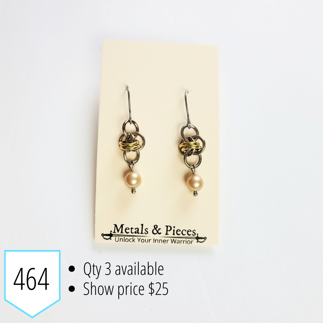 Pearl & Sunshine Earrings
