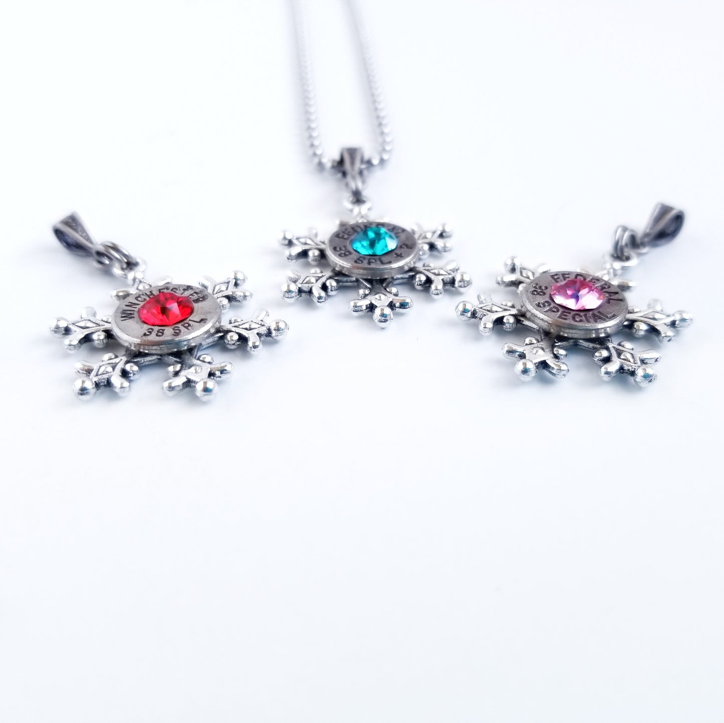 Snowflake Bullet Necklace