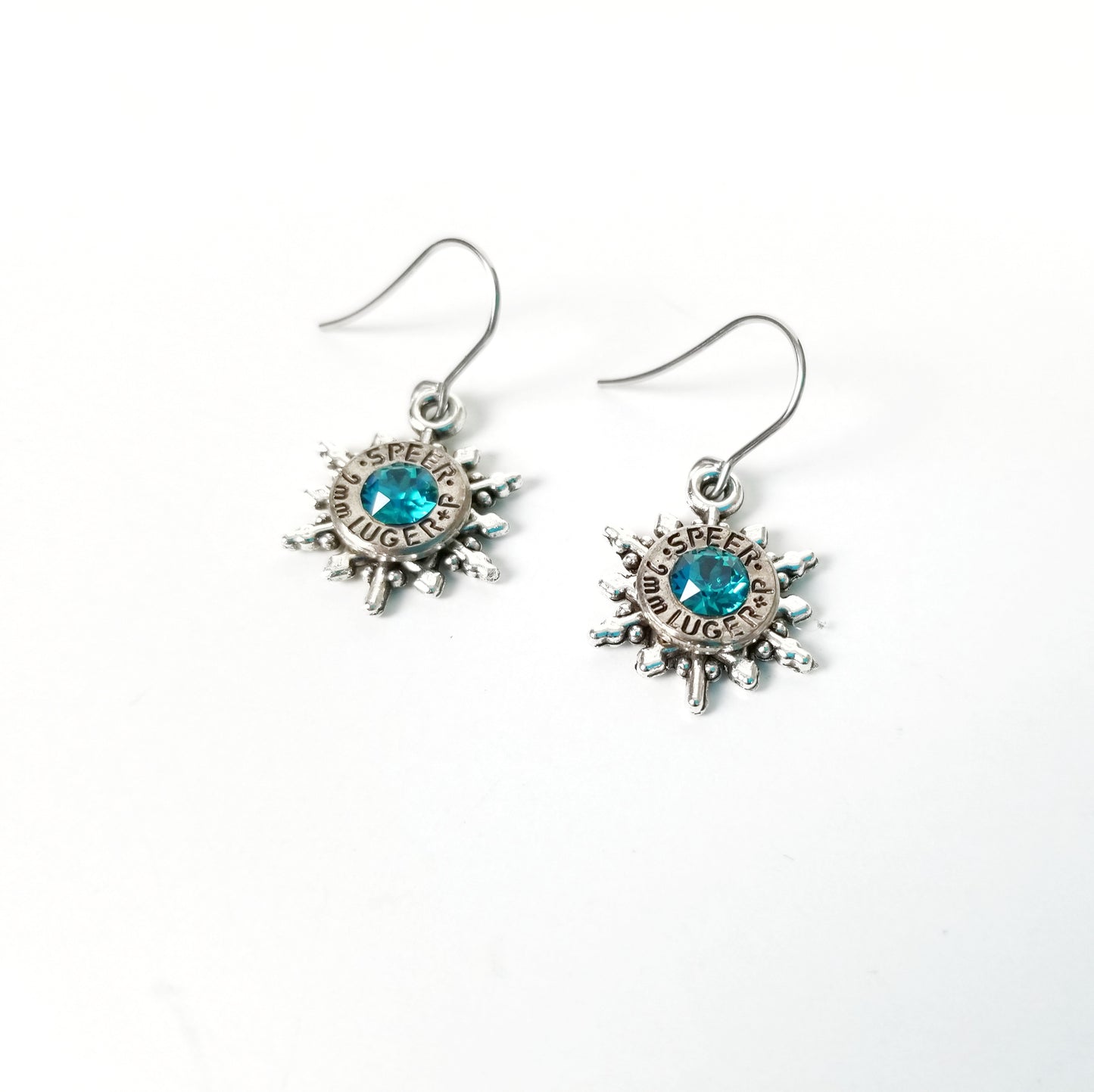 Snowflake Bullet Earrings