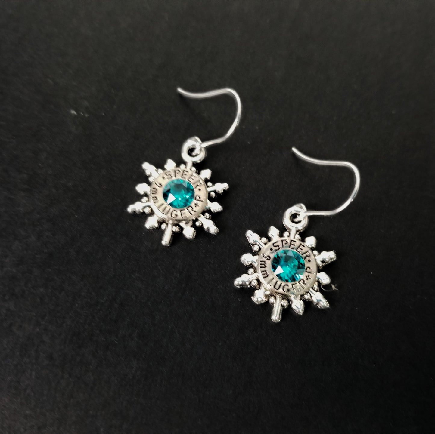 Snowflake Bullet Earrings