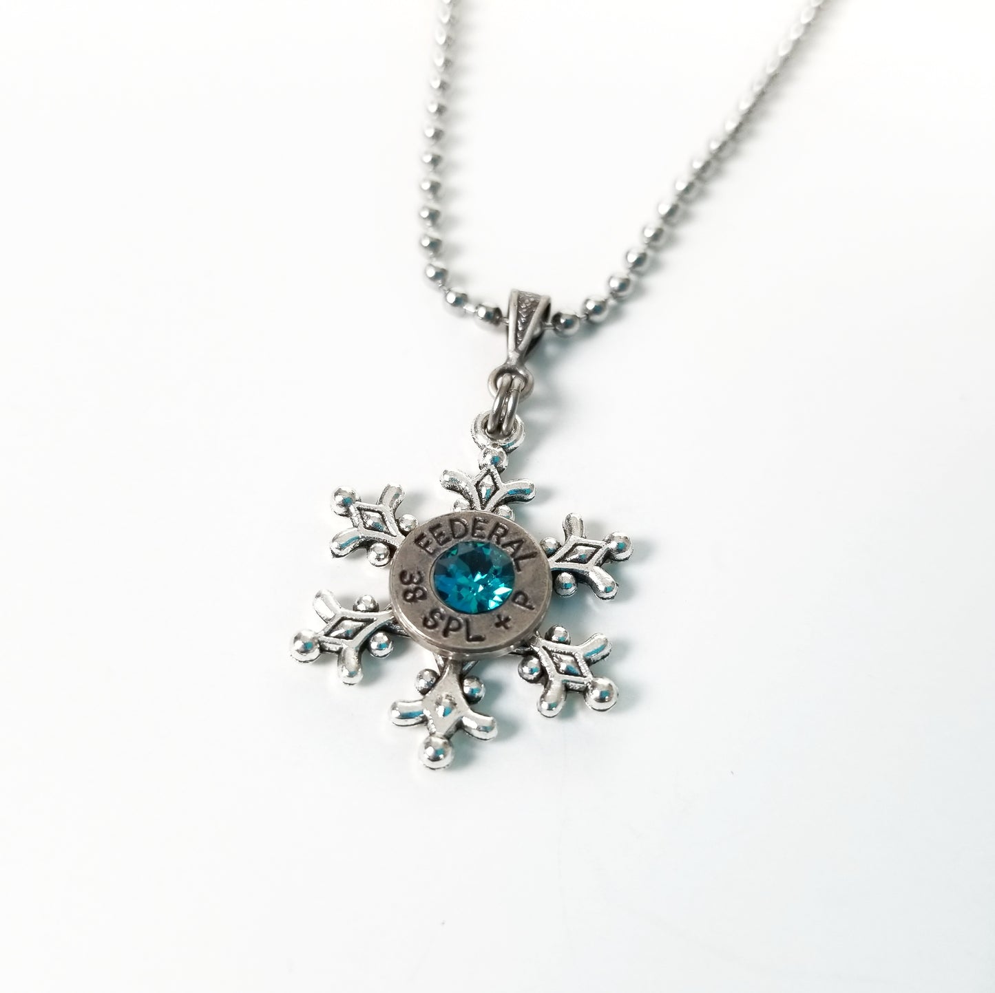 Snowflake Bullet Necklace