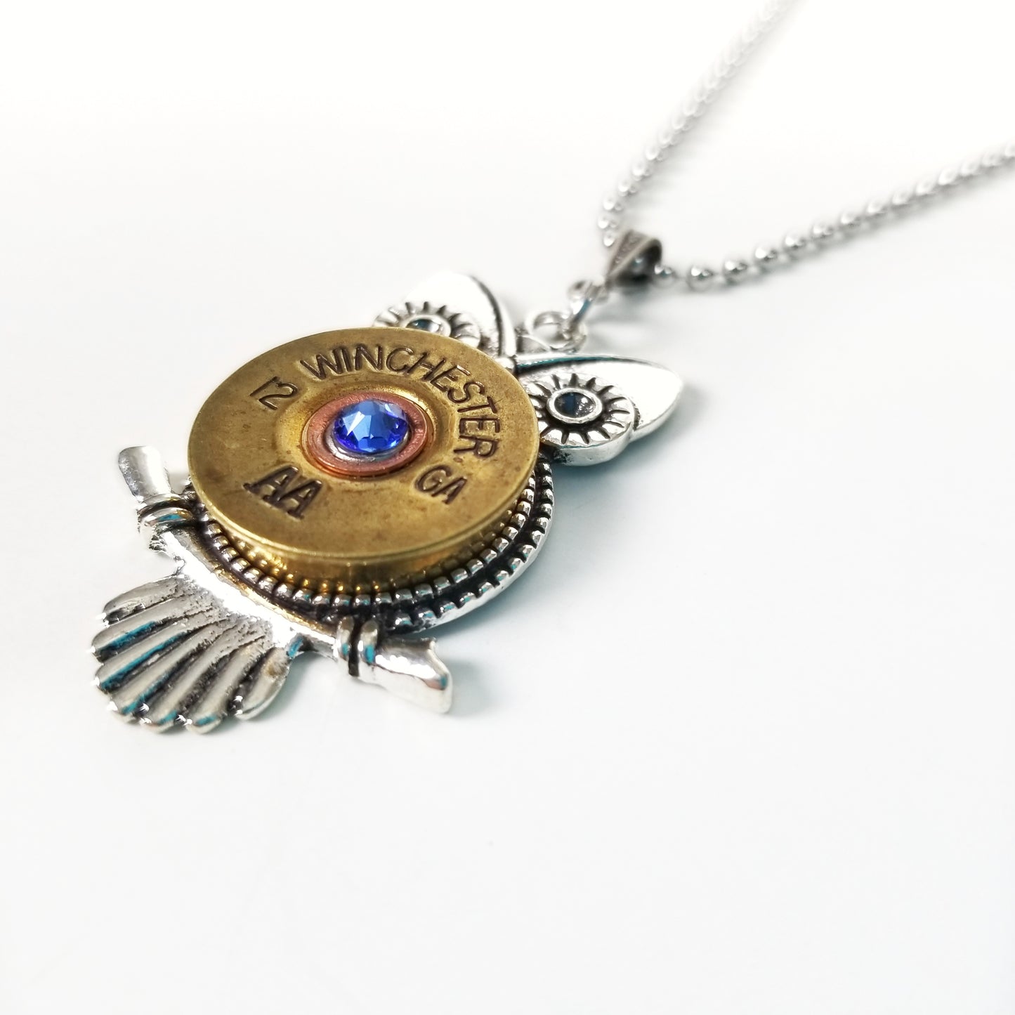 Owl Shotgun Necklace