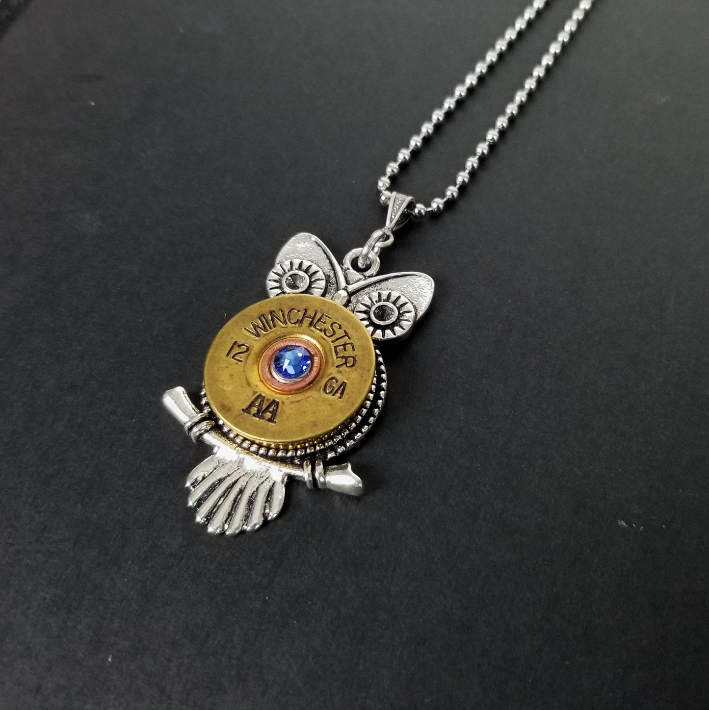 Owl Shotgun Necklace