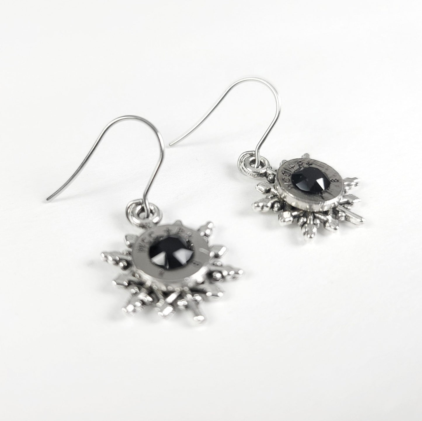 Snowflake Bullet Earrings