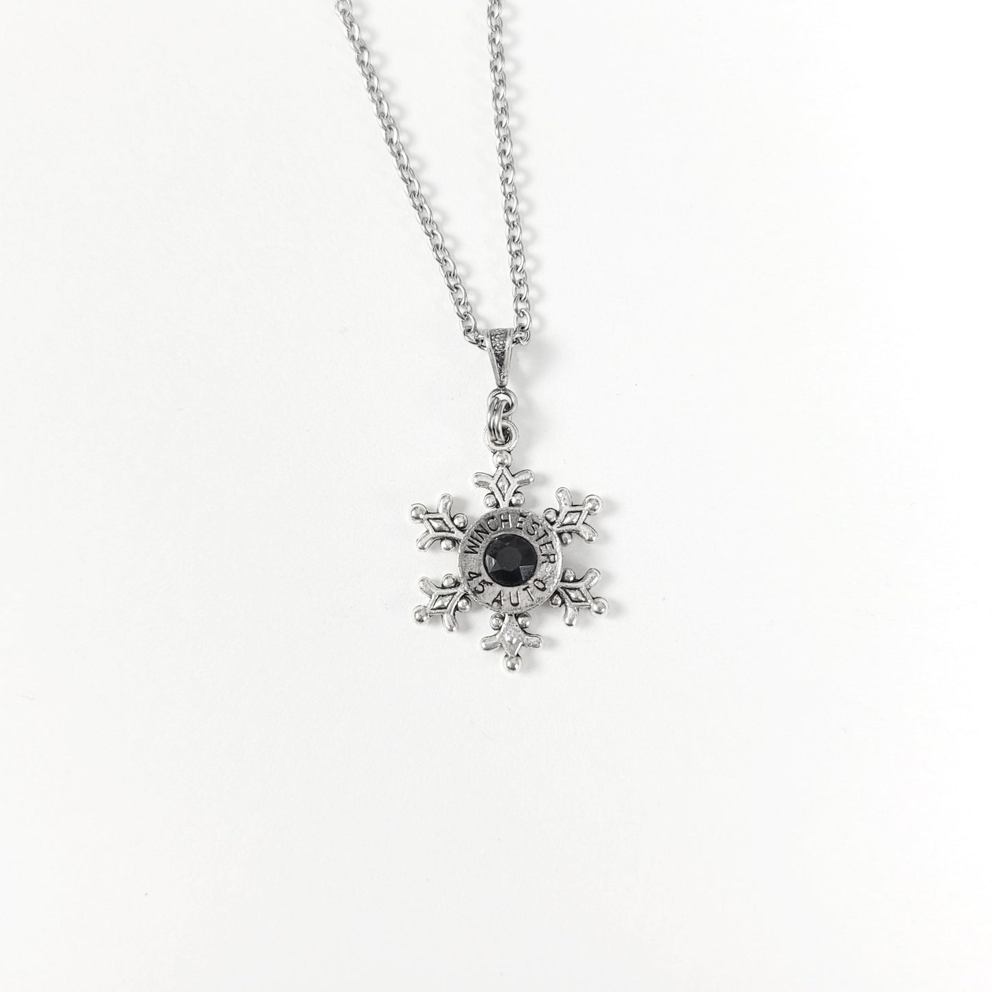 Snowflake Bullet Necklace