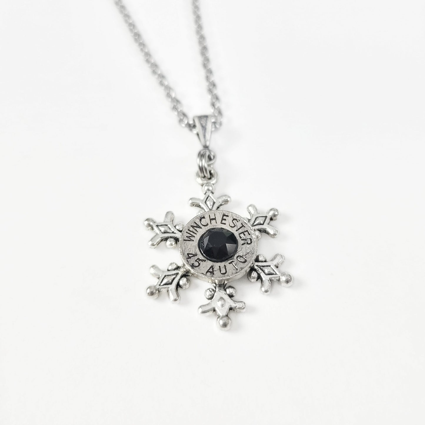 Snowflake Bullet Necklace