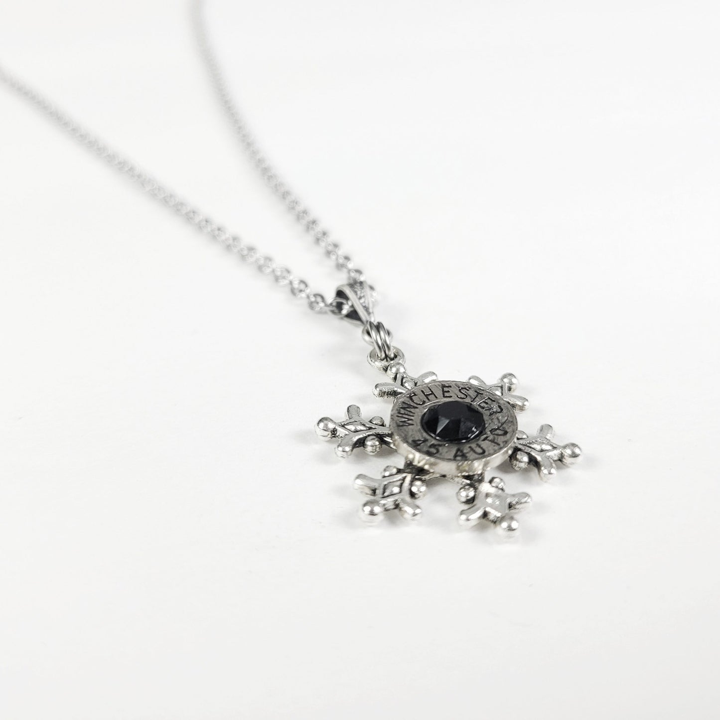 Snowflake Bullet Necklace