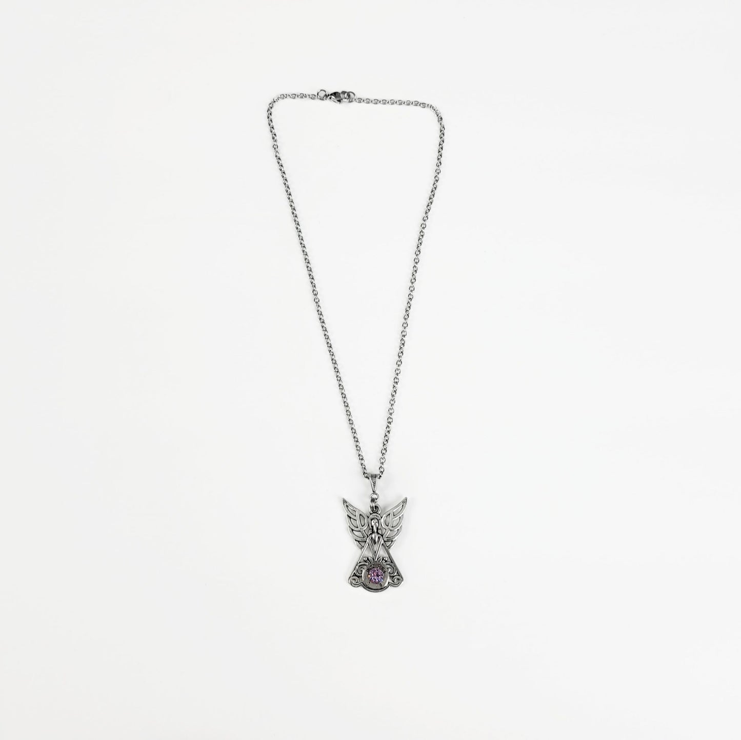 Celtic Angel Bullet Necklace