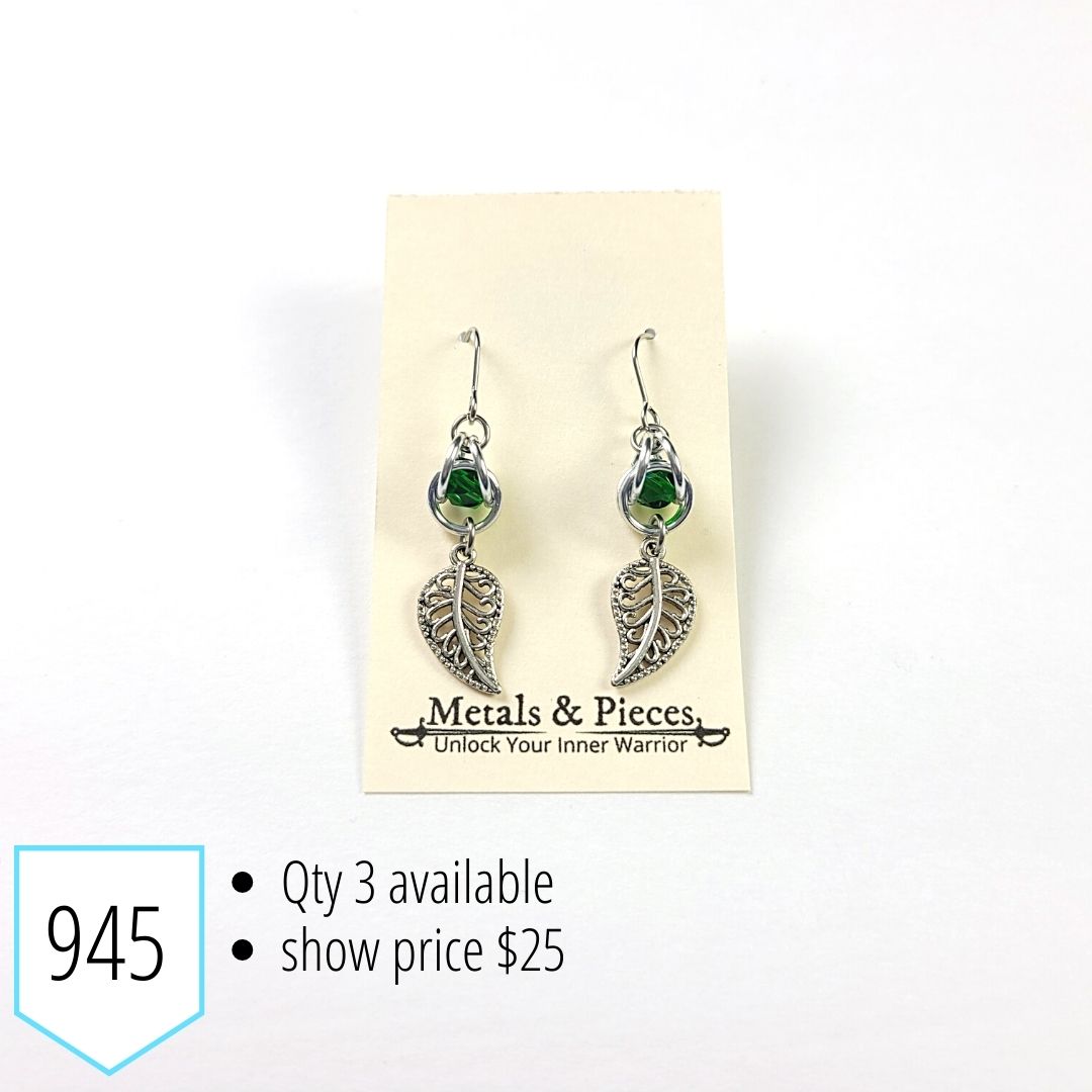 Spring Leaf Earrings