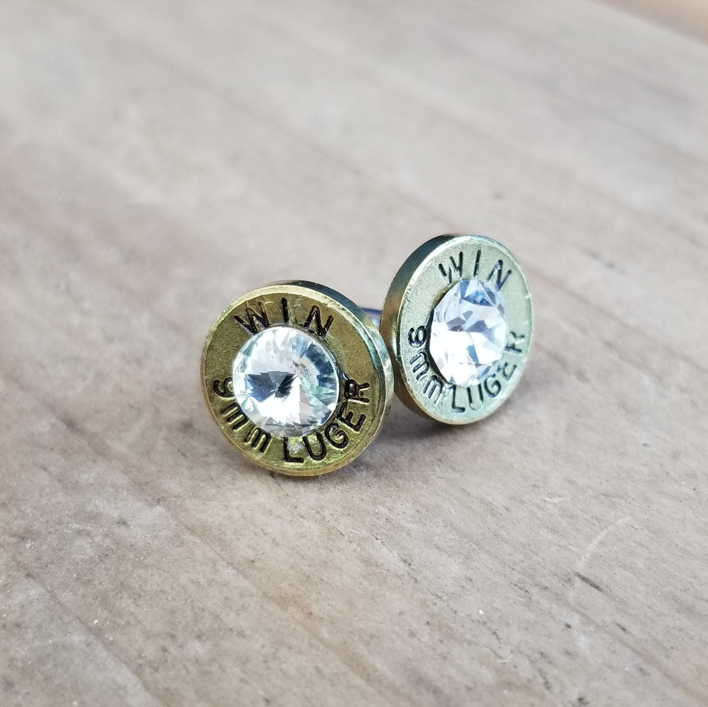 Stud Bullet Earrings