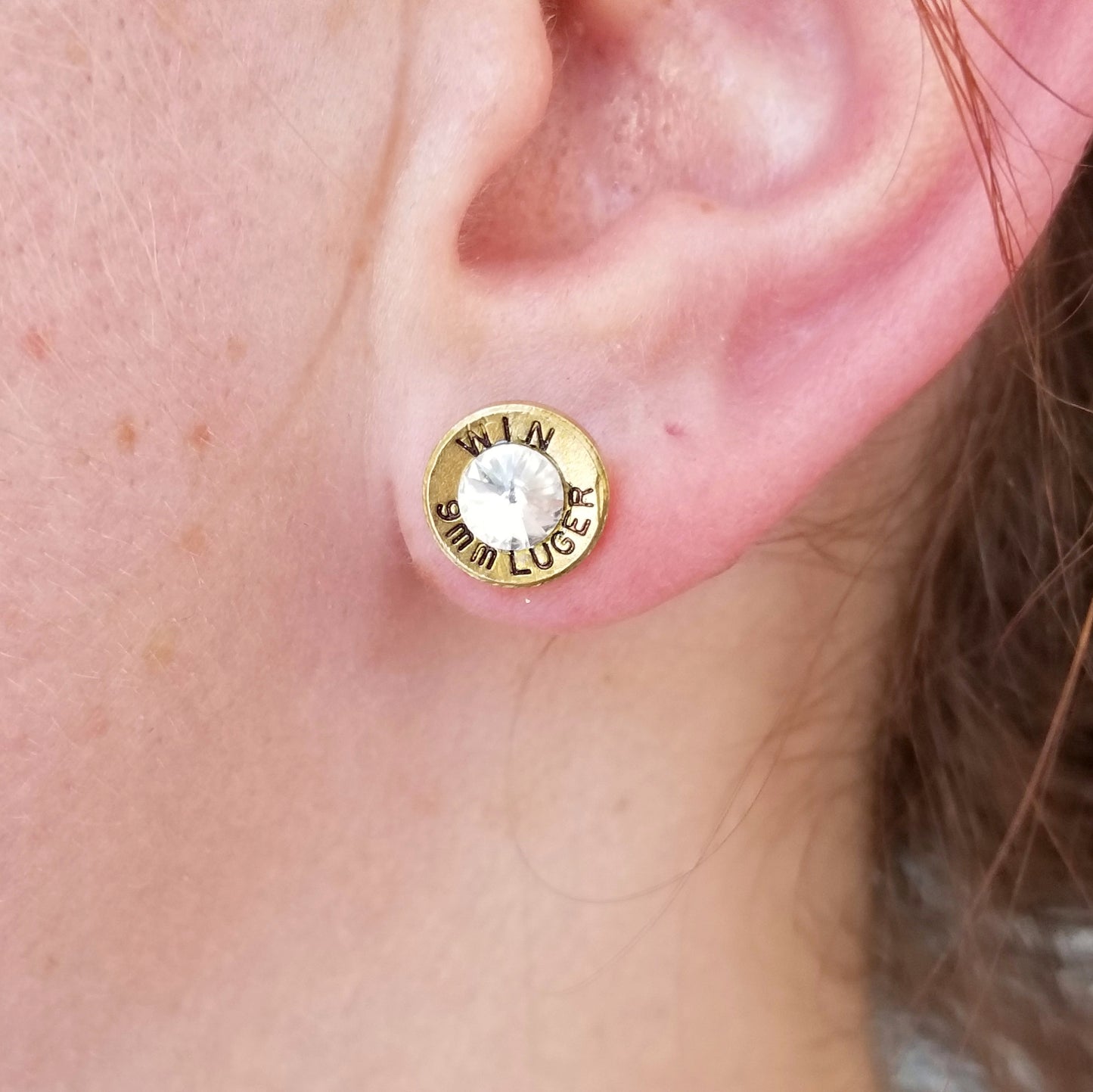 Stud Bullet Earrings