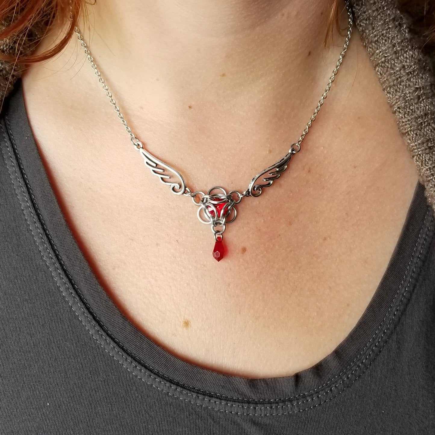 Wings of Fire Necklace