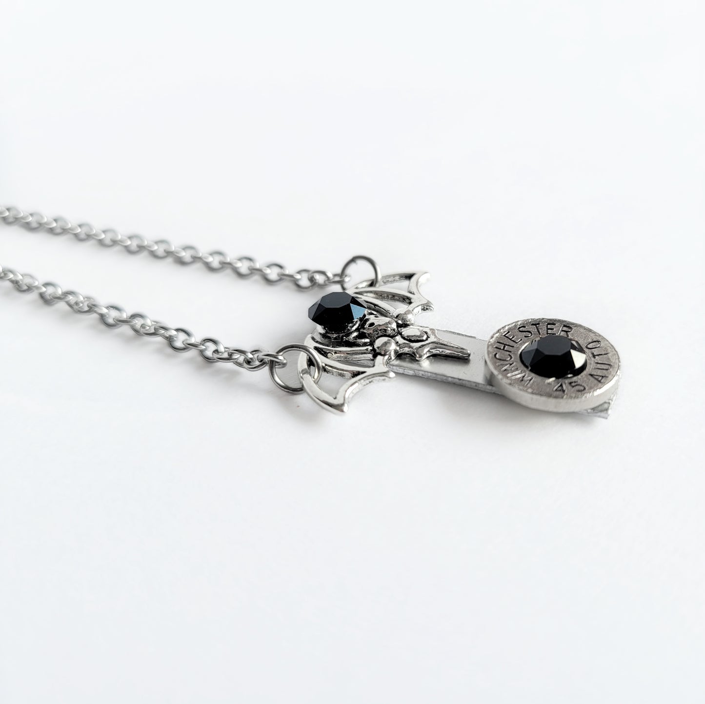 Bat Bullet Necklace