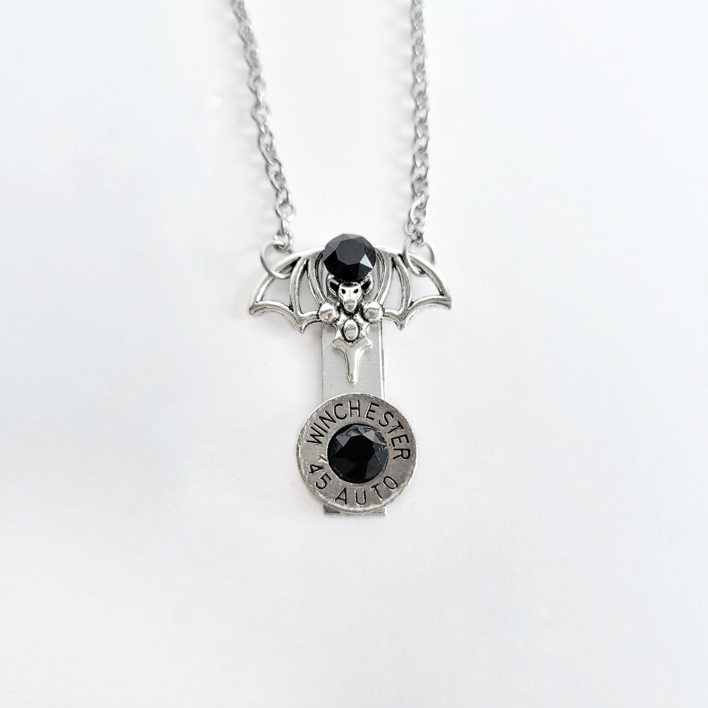 Bat Bullet Necklace