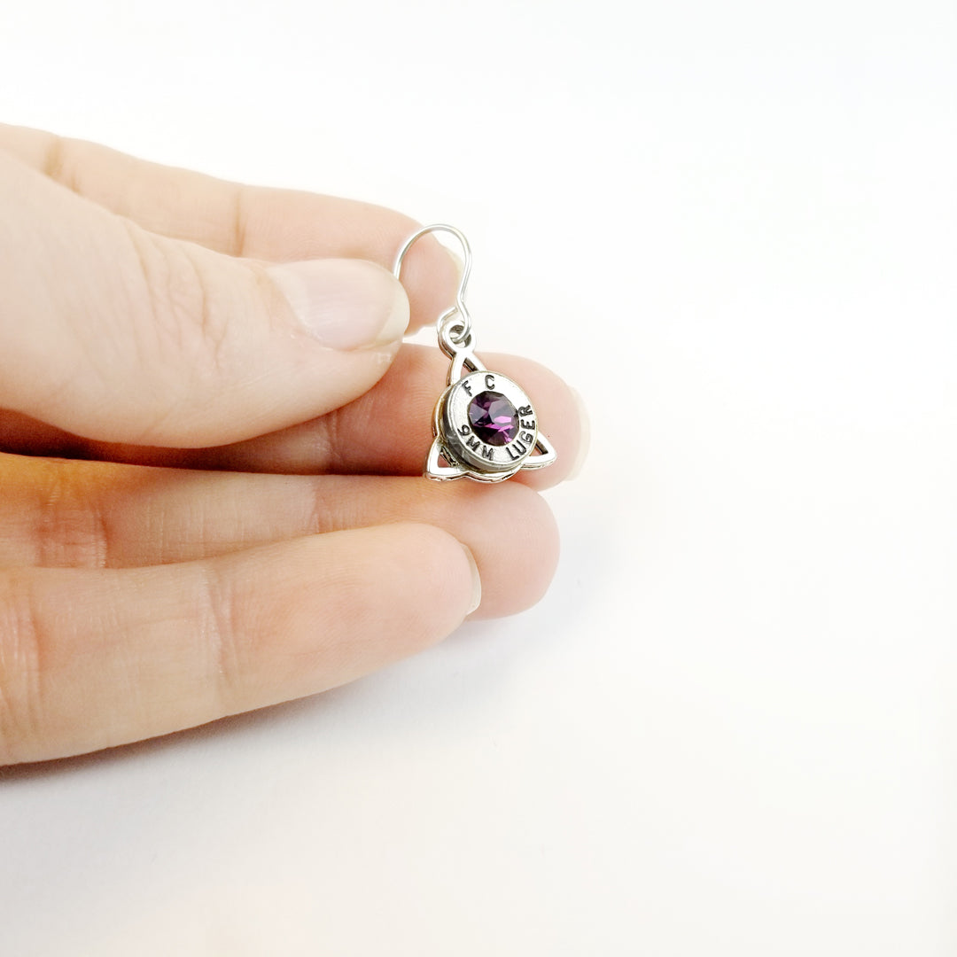 Trinity Bullet Earrings