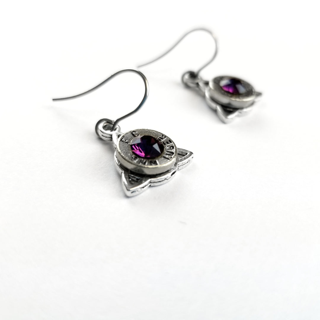 Trinity Bullet Earrings