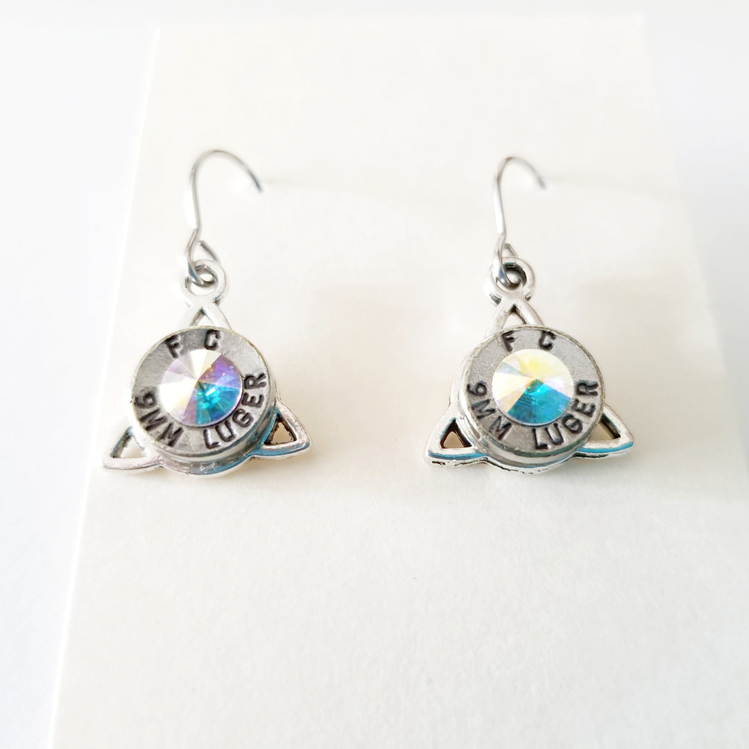 Trinity Bullet Earrings