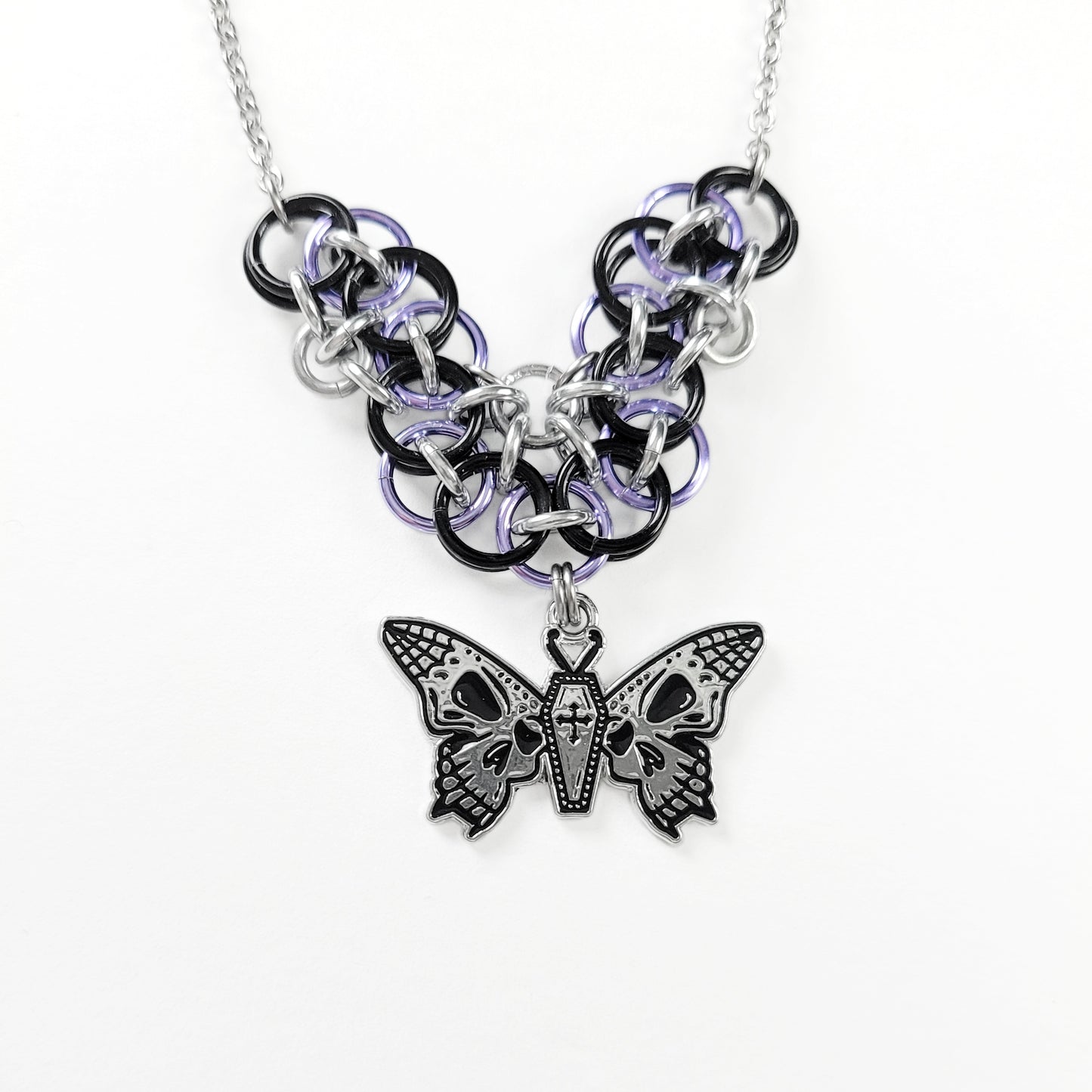 Gothic Butterfly Necklace