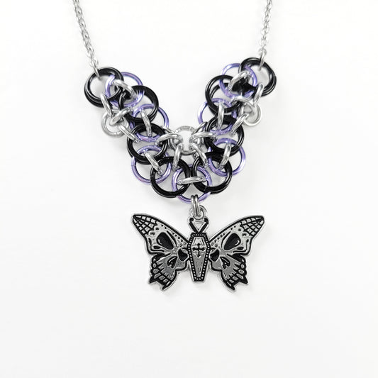 Gothic Butterfly Necklace