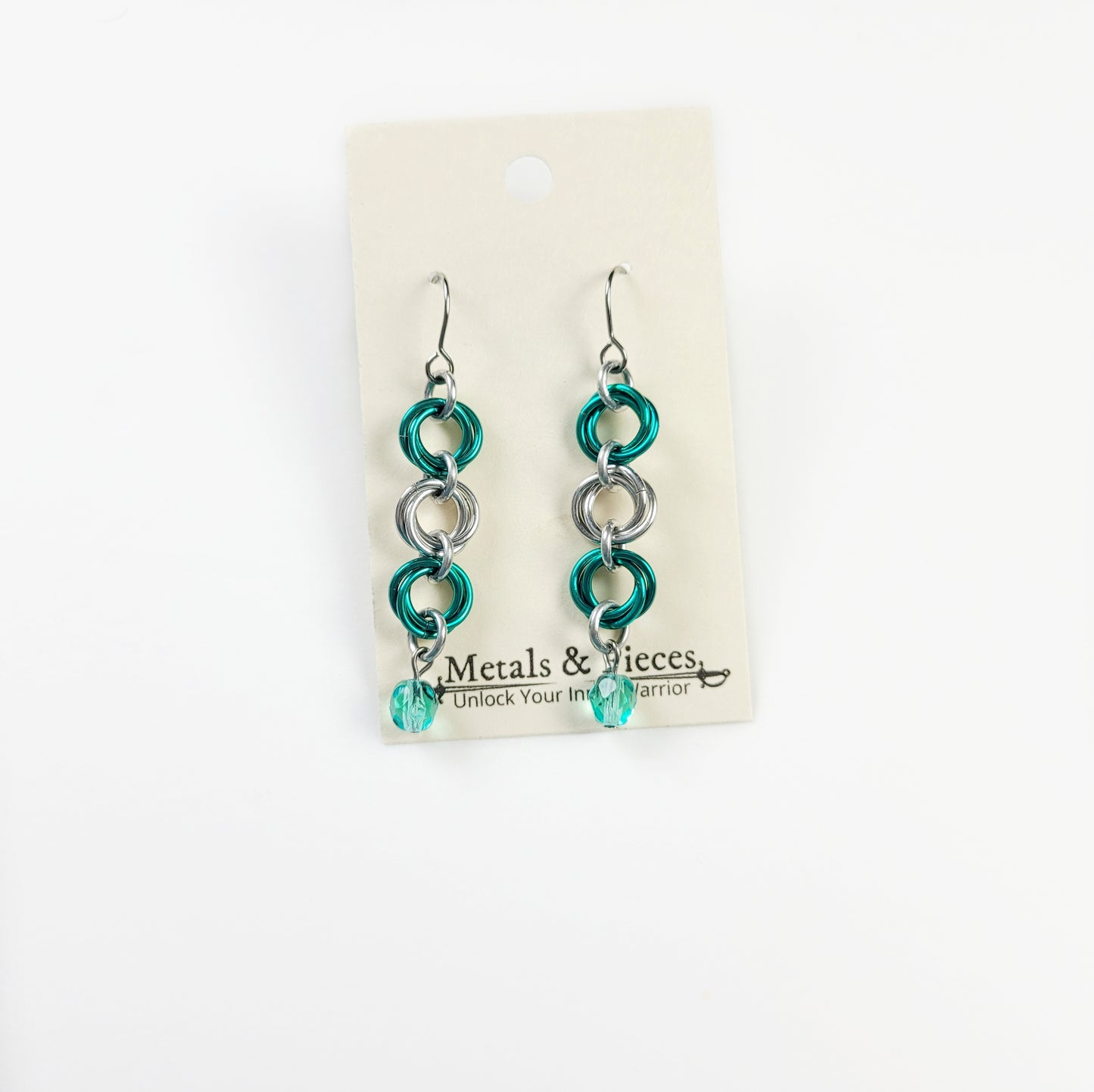 Mint Swirl Earrings