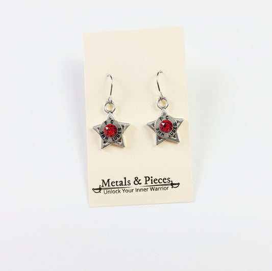 Bullet Star Earrings