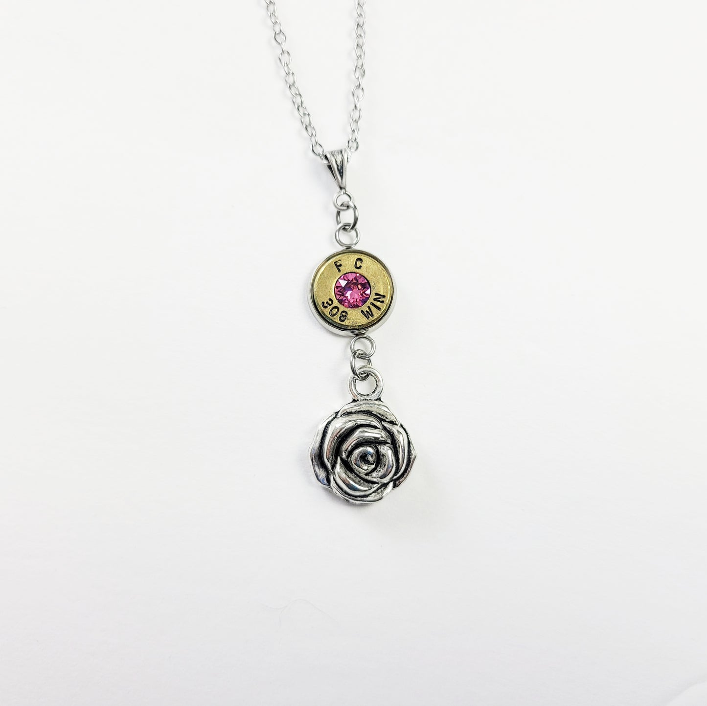 Rose Bullet Necklace