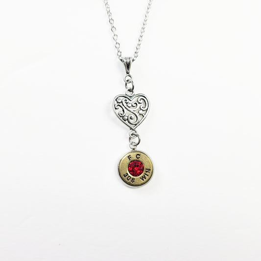 Twisted Heart Necklace