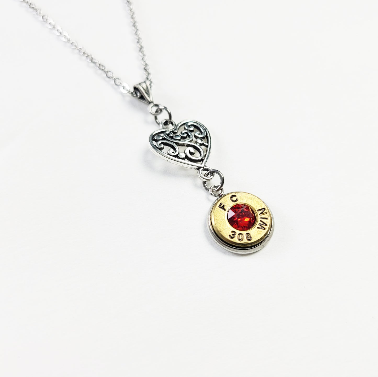 Twisted Heart Necklace