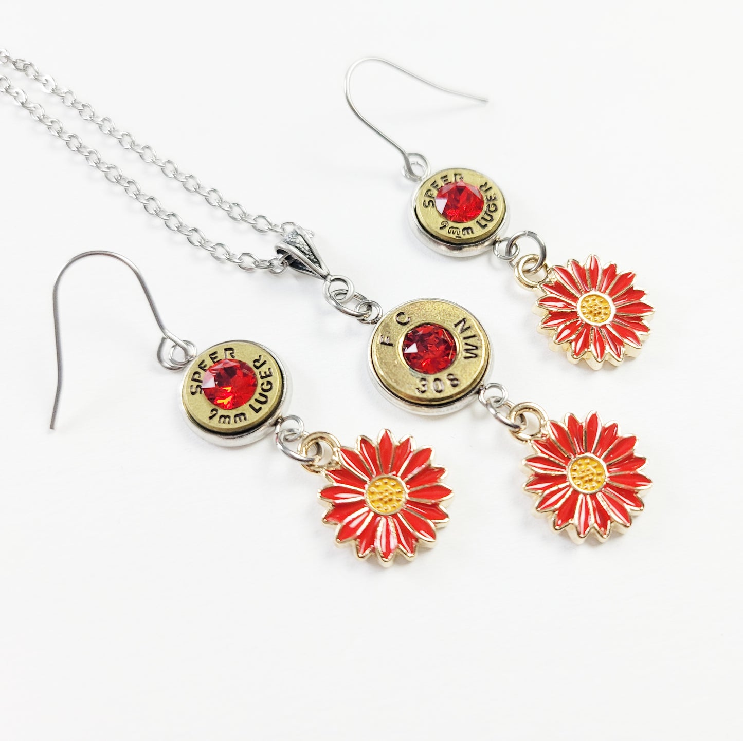 Daisy Bullet Necklace