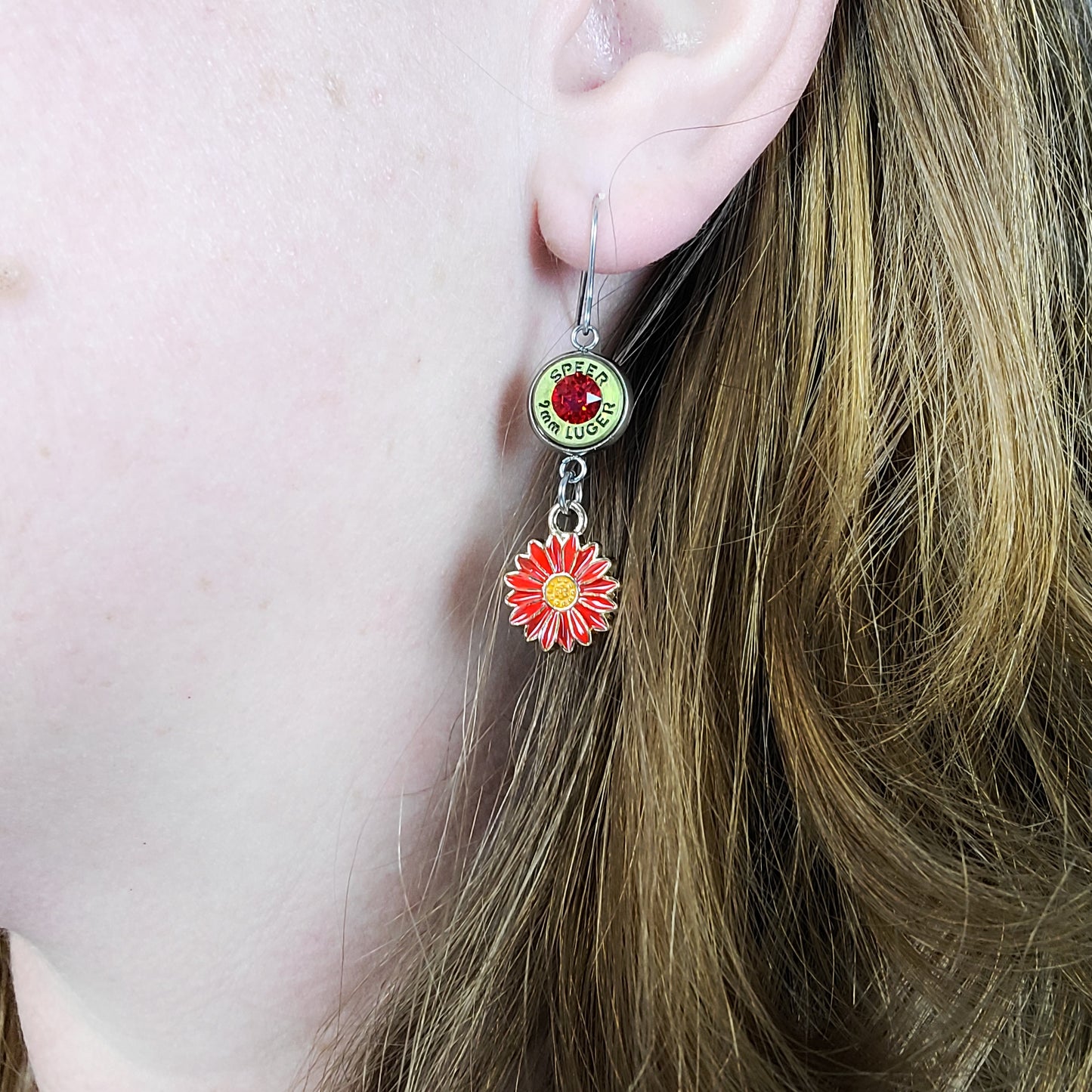 Daisy Bullet Earrings