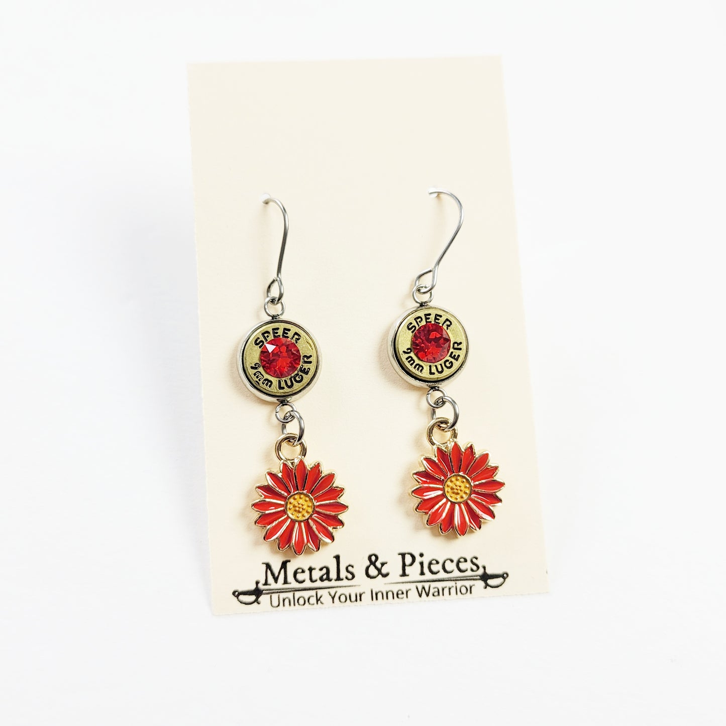 Daisy Bullet Earrings