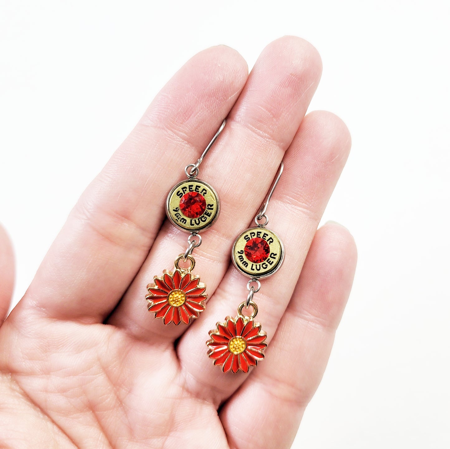 Daisy Bullet Earrings