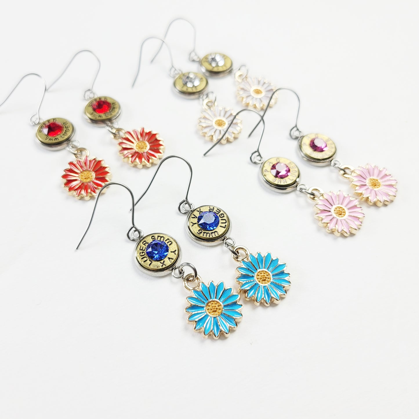 Daisy Bullet Earrings