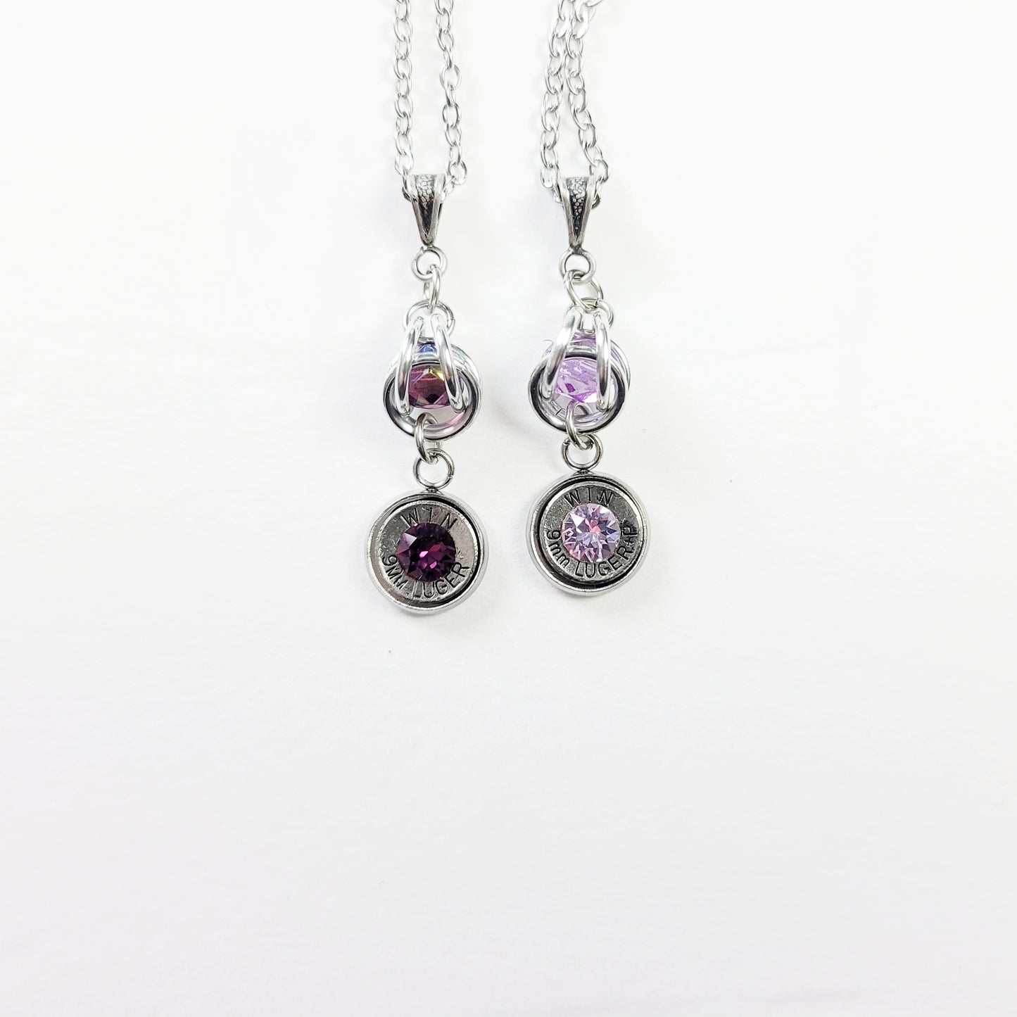 Amethyst Drop Necklace