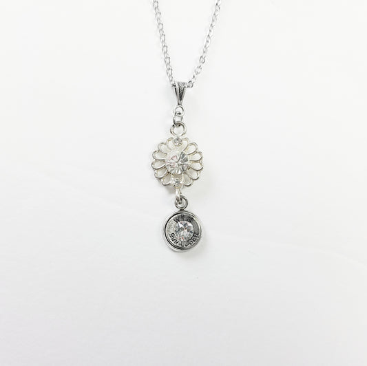Vintage Flower Necklace