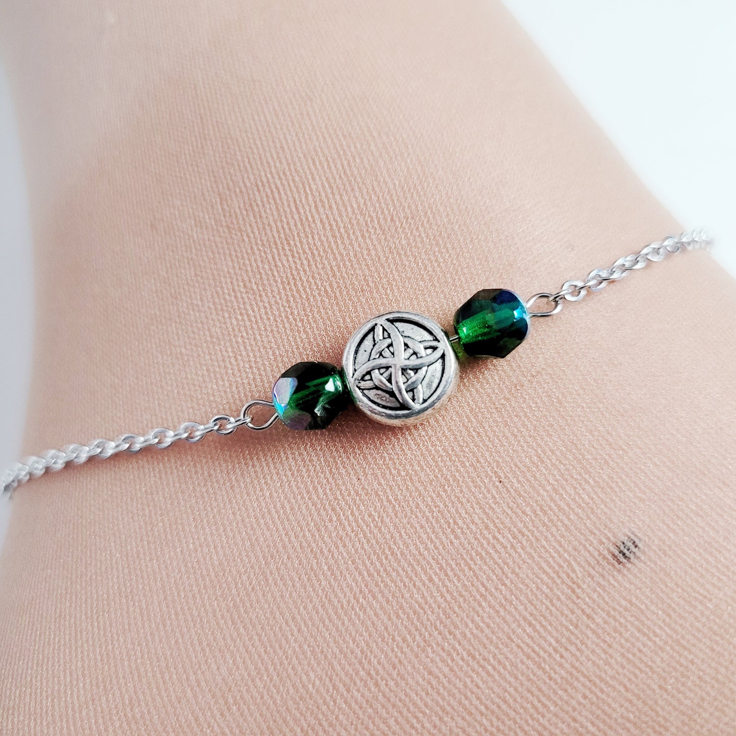 Emerald Anklet